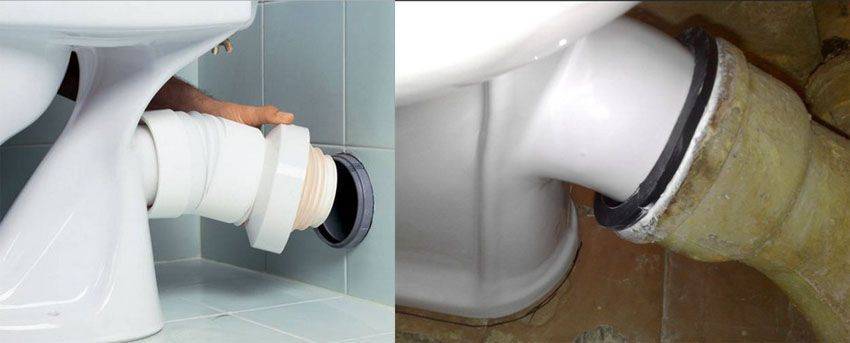 Как подключить унитаз к канализации в квартире своими руками