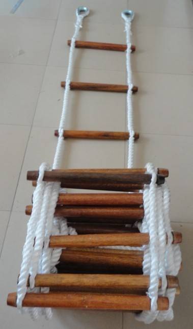 Веревочная лестница своими руками – виды и способы изготовления