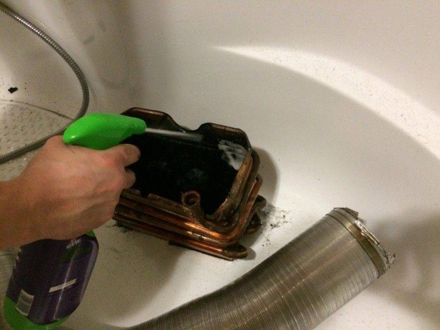 Как почистить газовую колонку от накипи и копоти своими руками