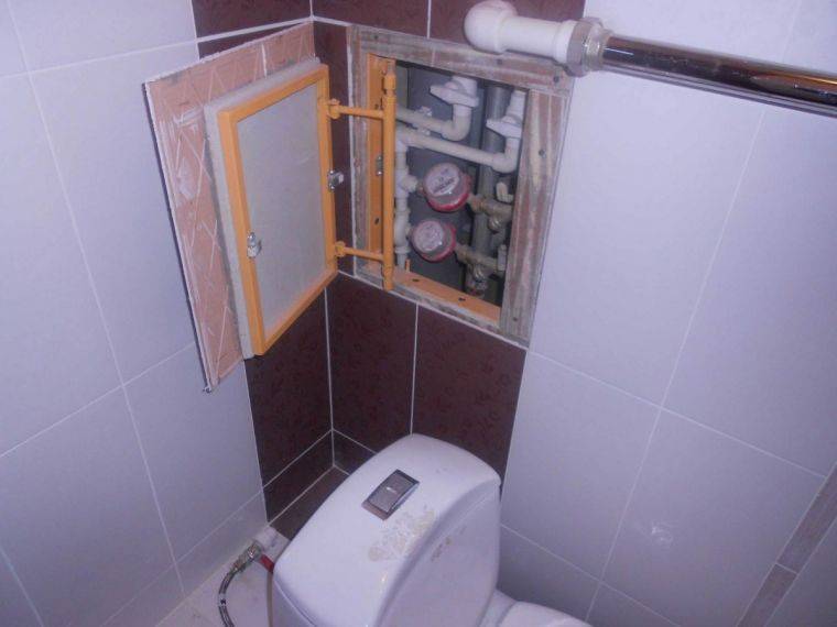 Как спрятать трубы в ванной, на кухне, в туалете?