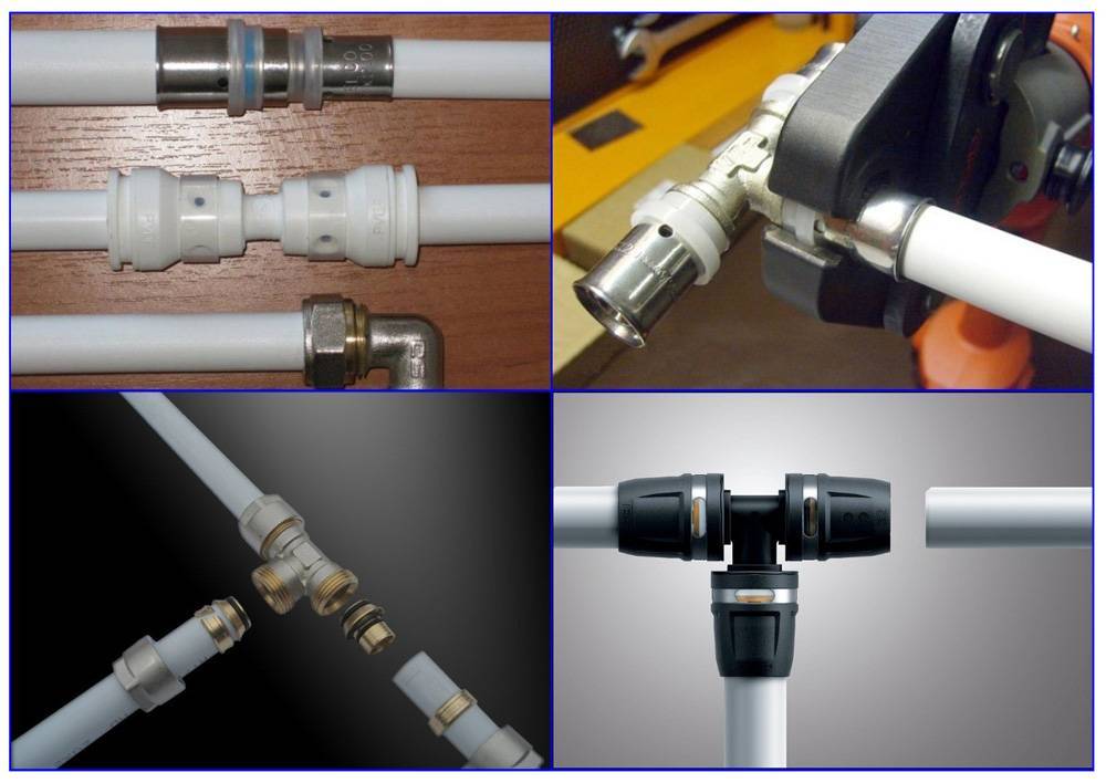 Пресс фитинги для металлопластиковых труб: выбор и монтаж