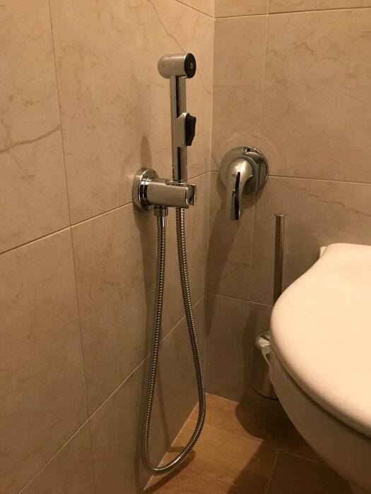 Гигиенический душ в туалете. назначение и порядок монтажа