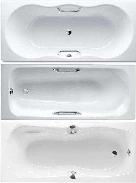Какая ванна лучше — акриловая, стальная или чугунная?