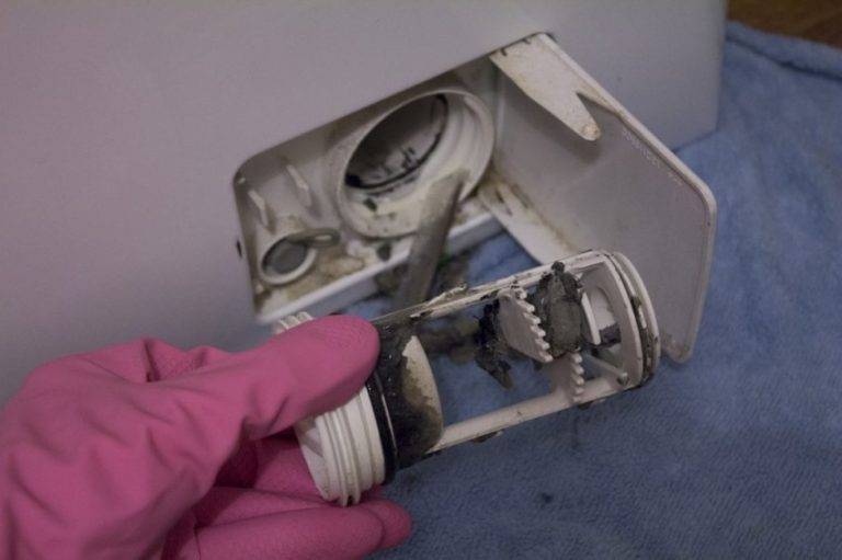 Чистка фильтра стиральной машины по шагам