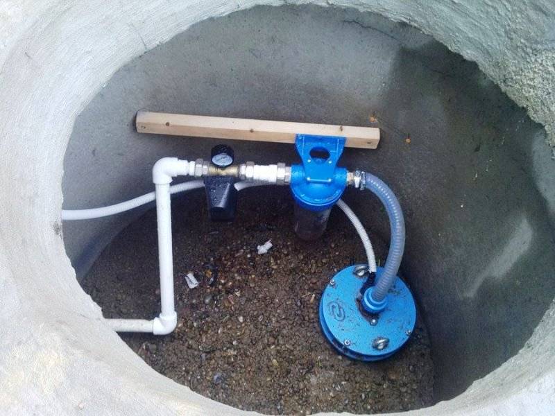 Дачный водопровод своими руками из колодца