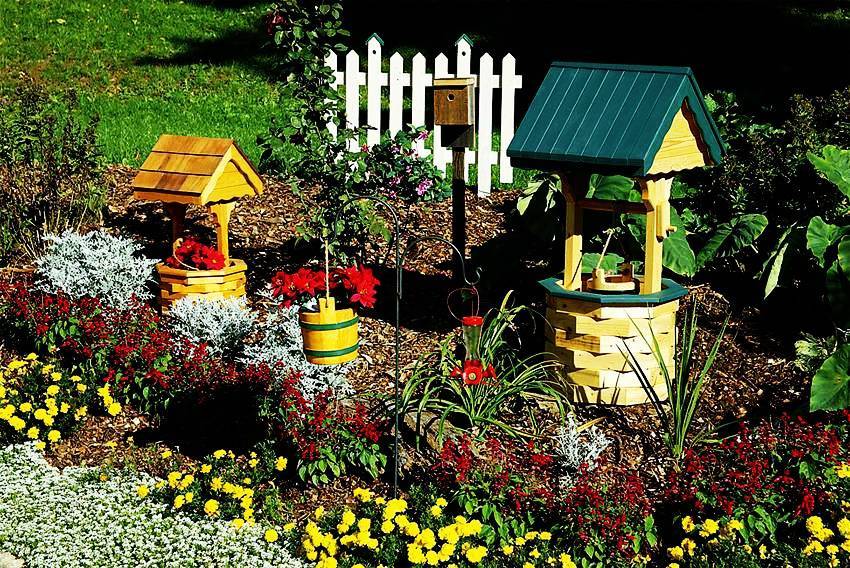 Украшения для сада: примеры декора своими руками. лучшие идеи оформления из подручных материалов