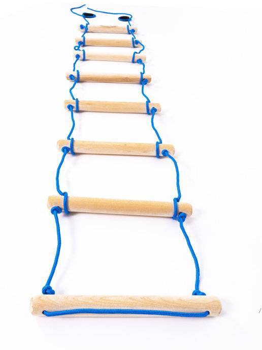 Как сделать веревочную лестницу своими руками