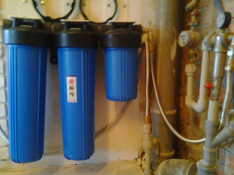 Фильтры для воды в частный дом - магистральные и проточные