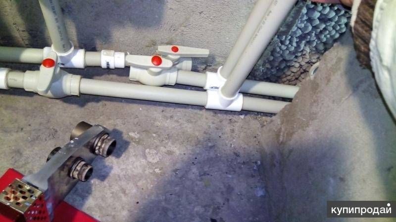 Монтаж полипропиленовых труб для водопровода: фото и видео