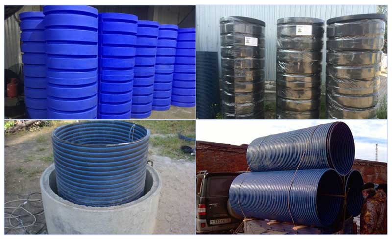 Пластиковый канализационный колодец: полимерные колодцы для канализации, полиэтиленовые, пластмассовые, виды и установка