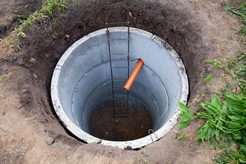 Установка бетонных колец для канализации - всё о канализации