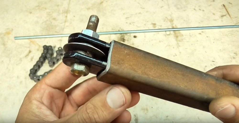 Ручной труборез для стальной трубы роликовый