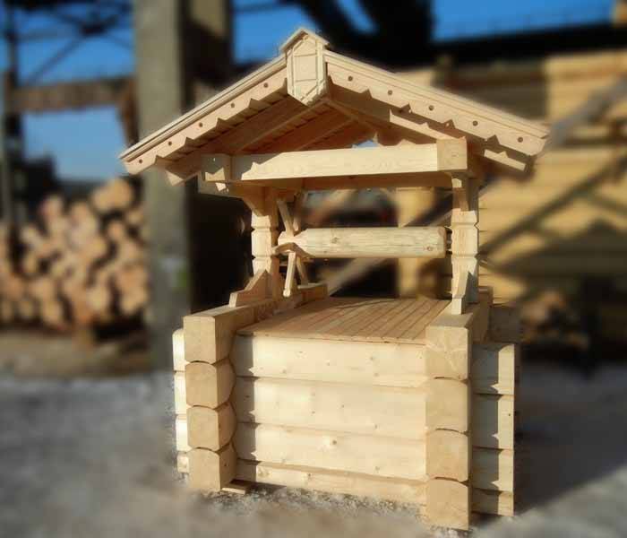 Технология сооружения деревянного колодца