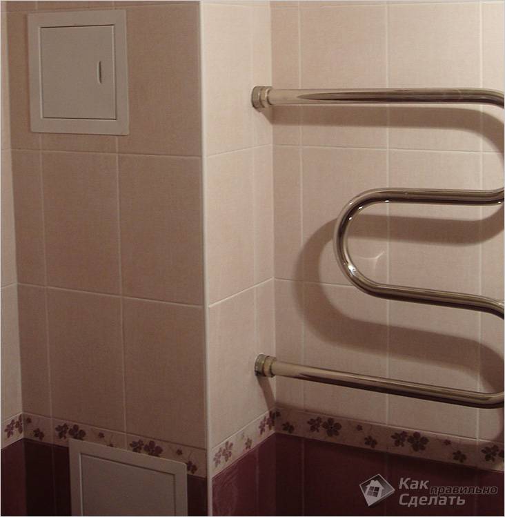 Лучшие способы спрятать трубы в ванной комнате