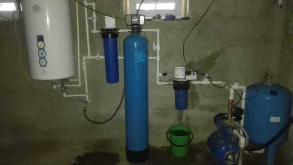 Очистки воды от извести из скважины, методы очистки от солей кальция