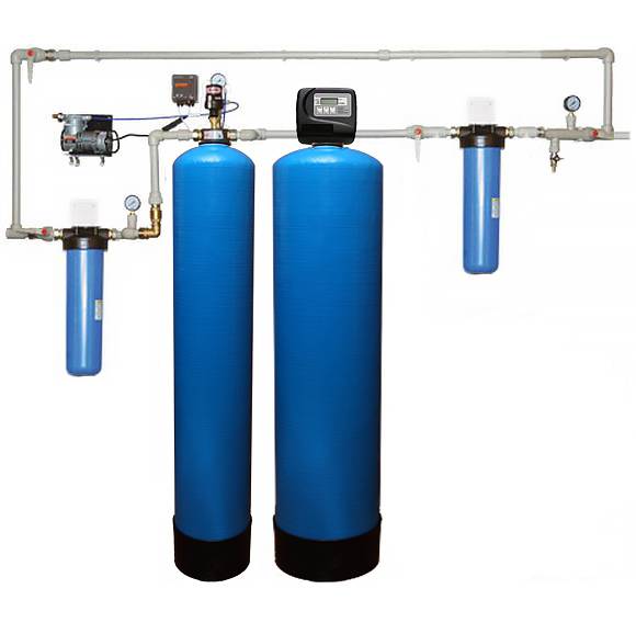 Фильтр для очистки воды от железа на скважину - системы фильтрации воды от железа