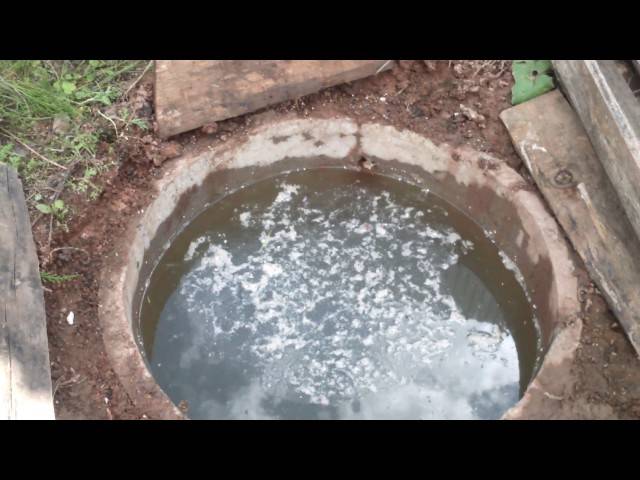 Мутная вода в колодце: как решить проблему